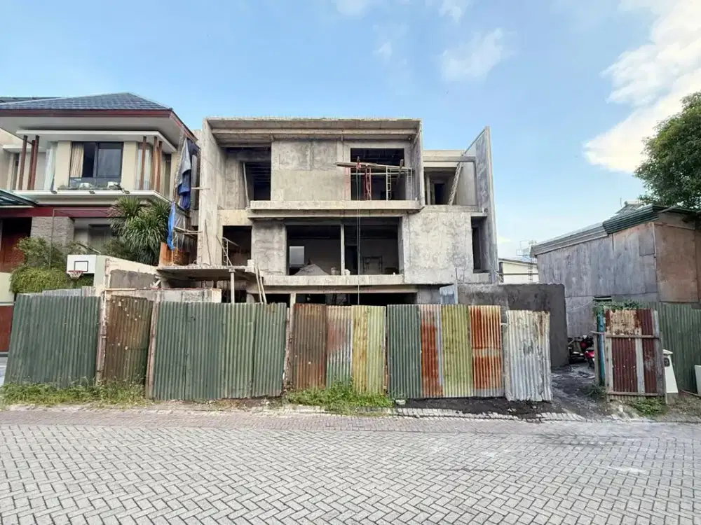 Premium Rumah Gress Minimalis 3 Lt Layout Terbaik Citraland Depan