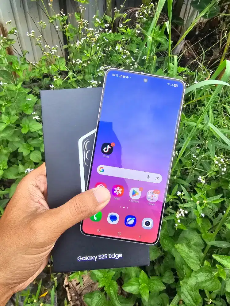 Samsung s25 edge versi ram12 512gb second mulus kk