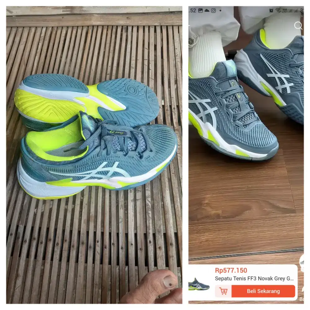 Sepatu tenis bisa pakai joging