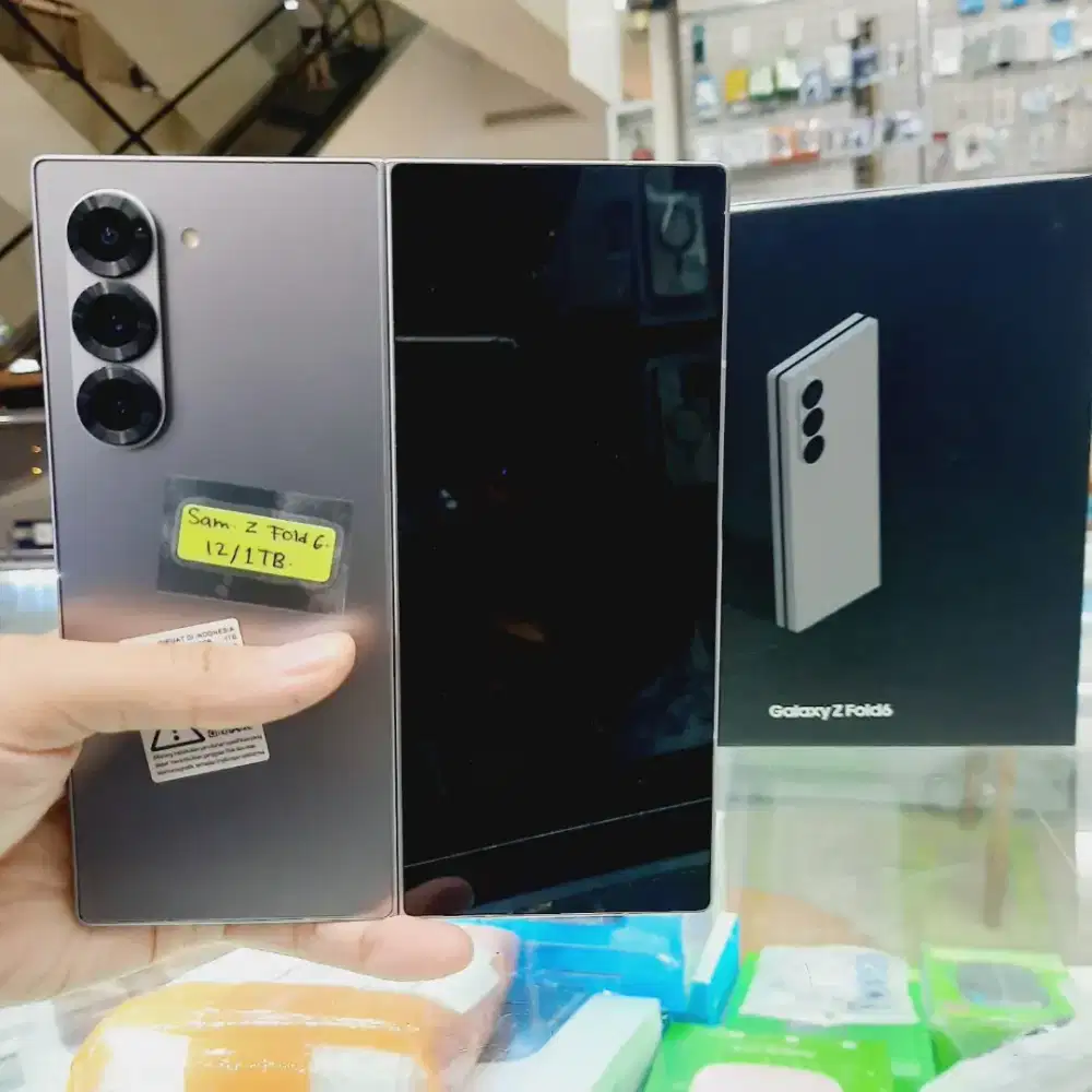 Samsung galaxy fold 6 12/1TB grs resmi