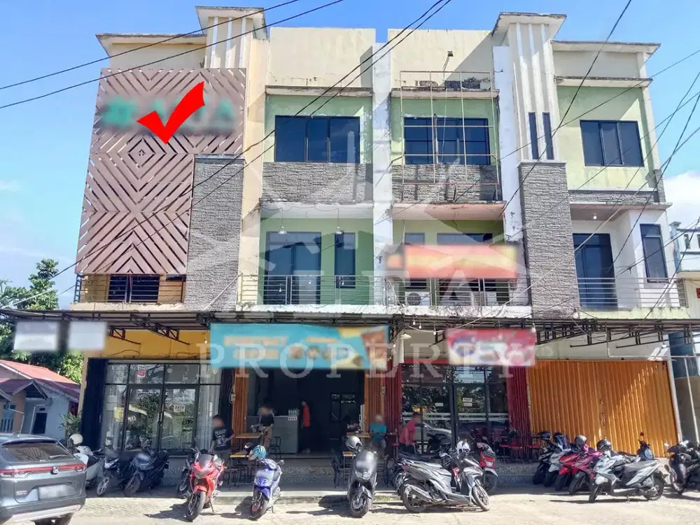 Jual Sewa Murah Ruko Posisi Hook Full Keramik Siap Pakai