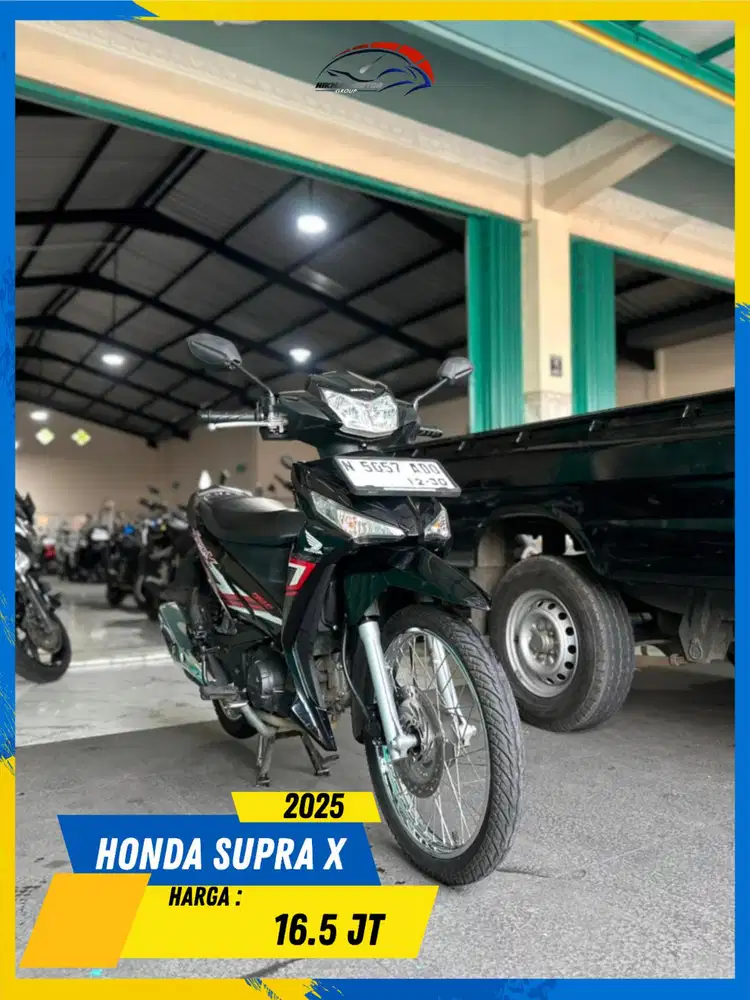HONDA SUPRA X 2025 BARANG ISTIMEWA HIKMAH MOTOR KEPUH MALANG