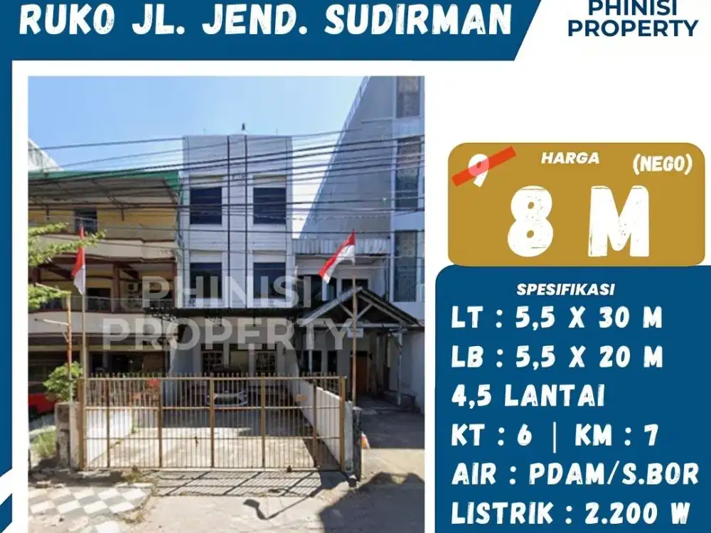 Ruko Jl. Jend. Sudirman