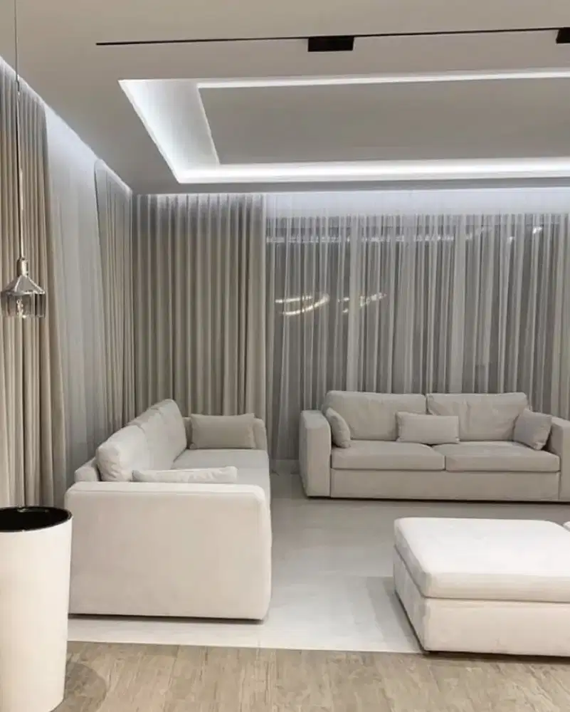 Pasang gordyn gorden murah vertikal roll blind jasa wallpaper dinding
