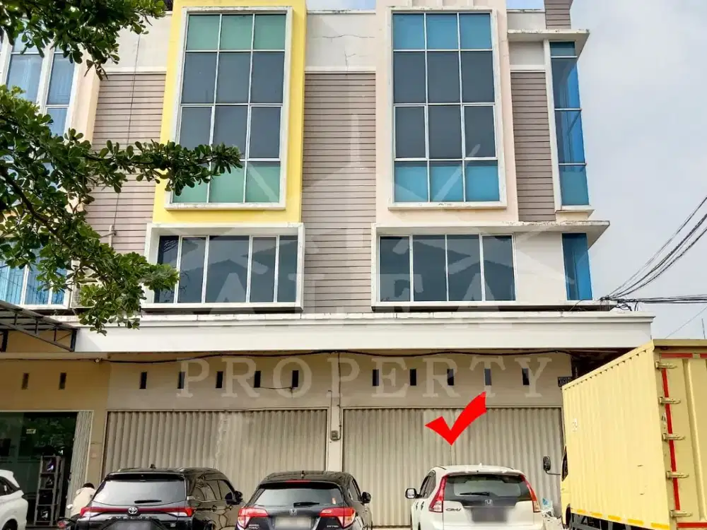 Sewa Cepat Ruko 3 Lantai Full Beton Posisi Hook Akses Kontainer