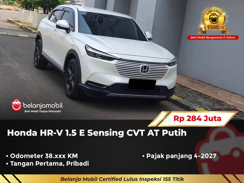 [ PAJAK PANJANG ] Honda HRV HR-V HR V 1.5 E Sensing CVT AT 2023/2024