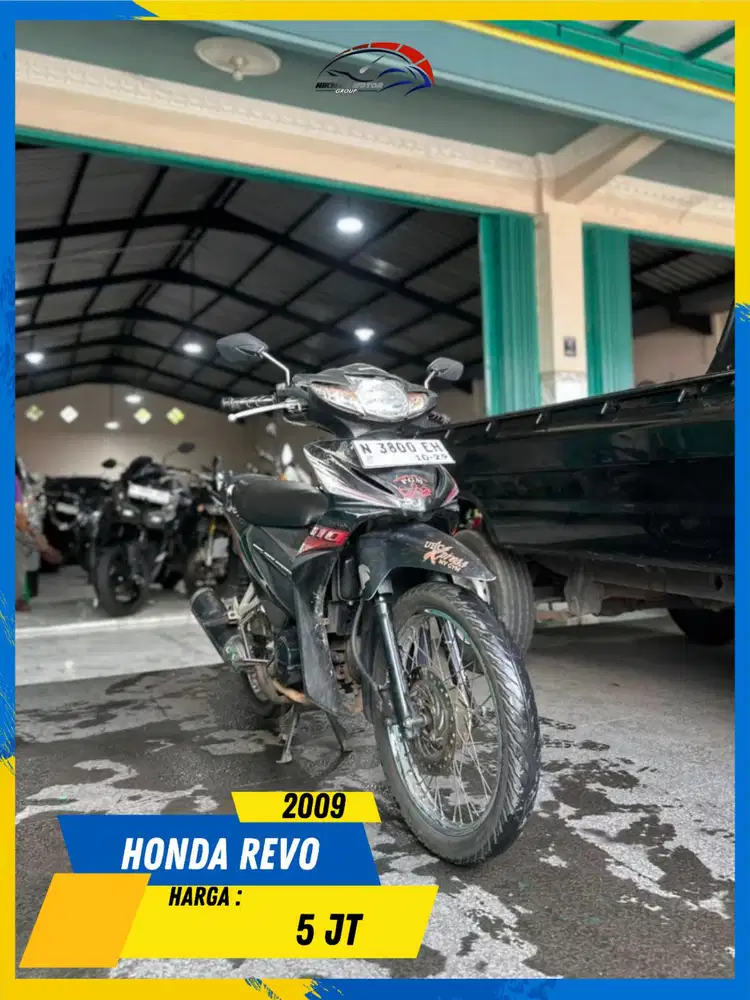 HONDA REVO 2009 MURAH POLL BOSSKU HIKMAH MOTOR KEPUH MALANG