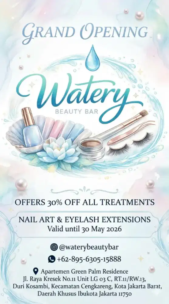 PROMO DISC Nail Art Eye Lash Extension Jakarta Barat