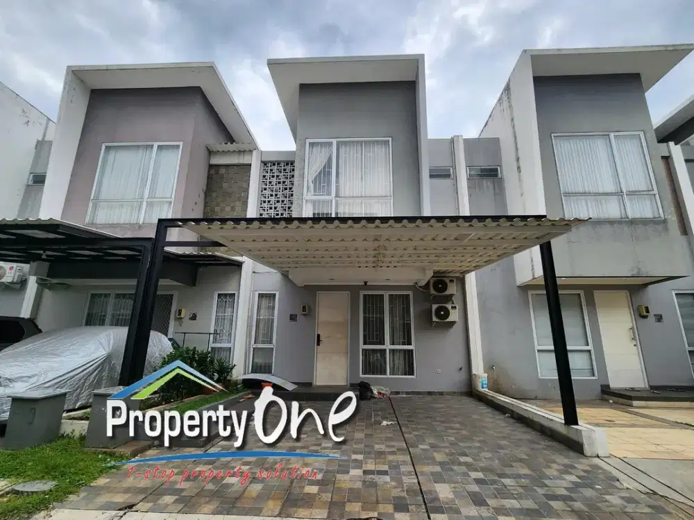 Di jual rumah dgn semi furnish, rapi dan cantik.