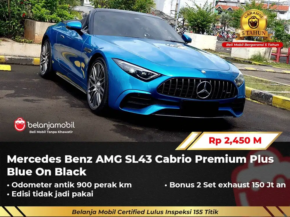 [ KM 900 PERAK ] Mercedes Benz Mercy AMG SL43 SL 43 Cabrio 2023 2024