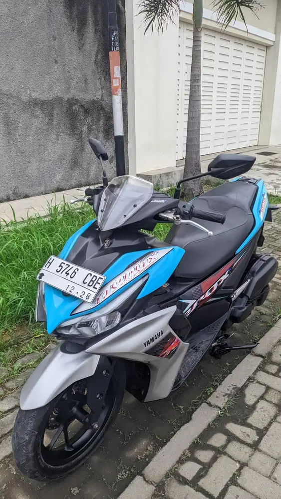 Aerox New Connected 2023 155cc Biru