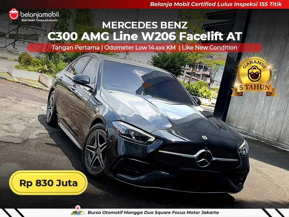 [ LOW KM 14RB ] Mercedes Benz Mercy C 300 C300 AMG W206 2023/2024