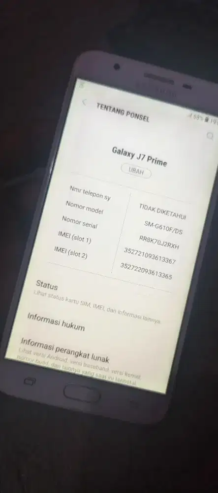 Jual aja samsung j 7 prime