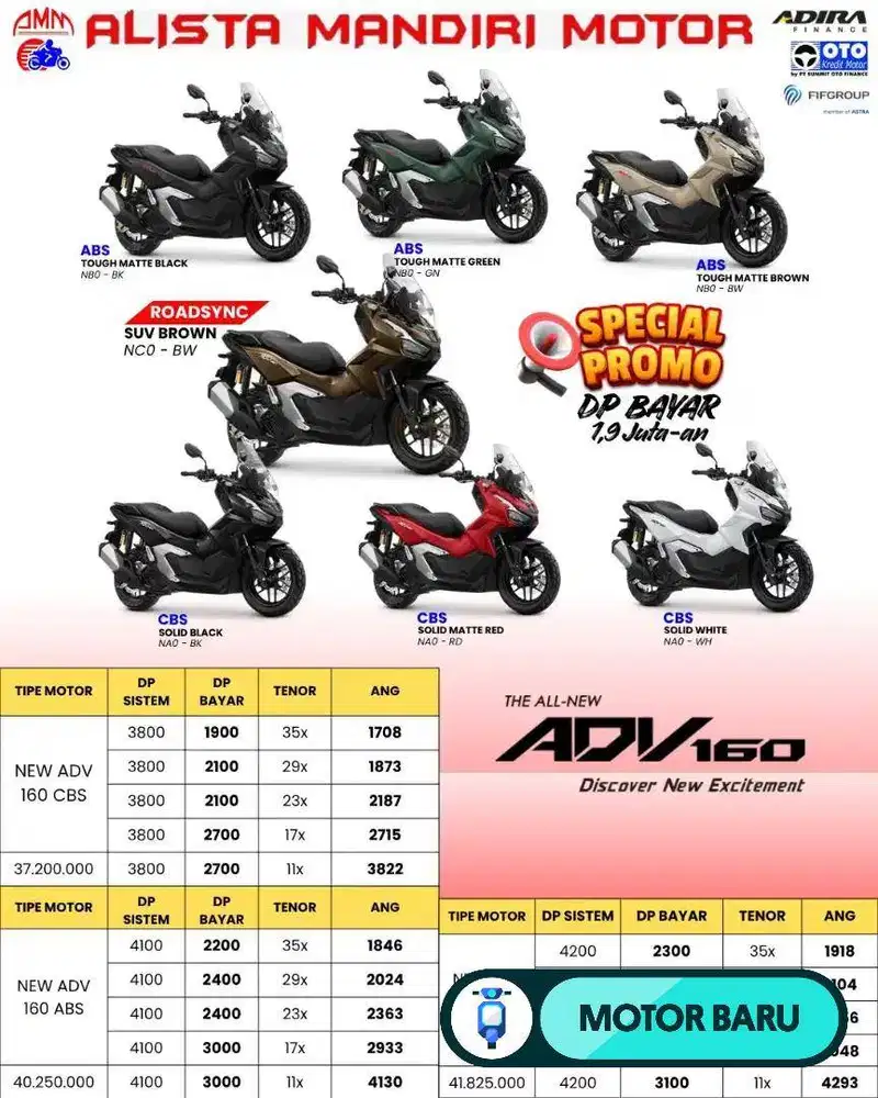 HONDA NEW ADV 160 CBS