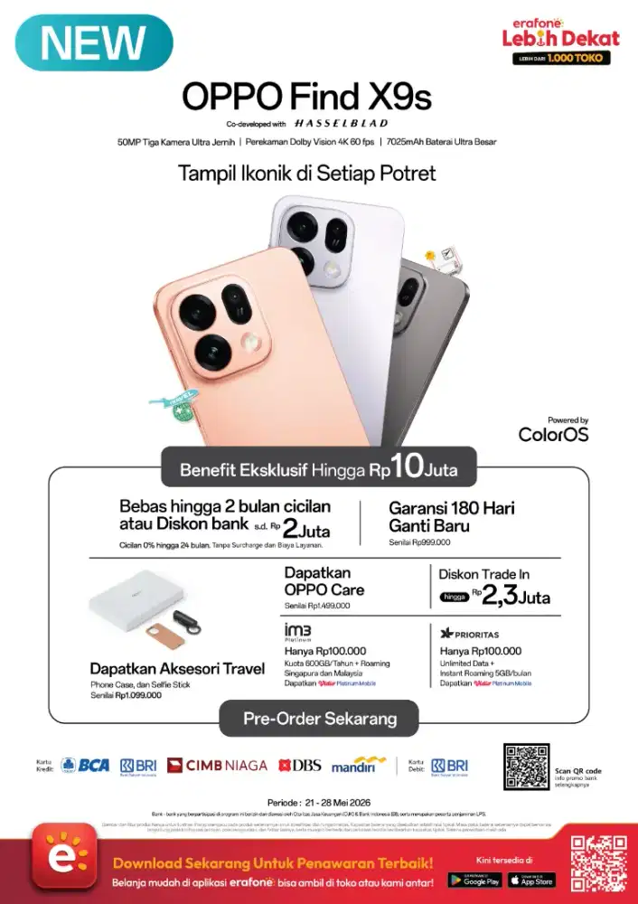 Pre Order Oppo Find X9s