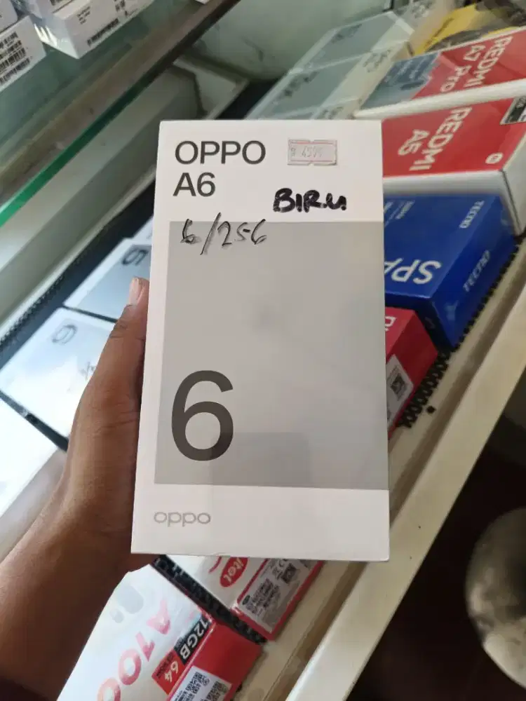 new oppo a6 6/256 garansi resmi