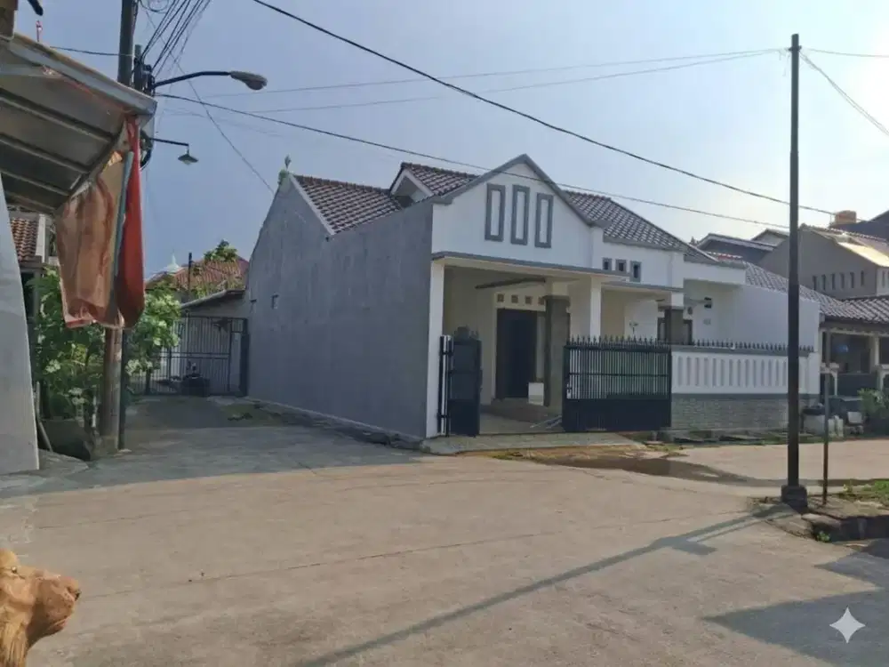 Dijual Rumah Hook Bangunan Baru Rapih Siap Huni Di Bintara Bekasi