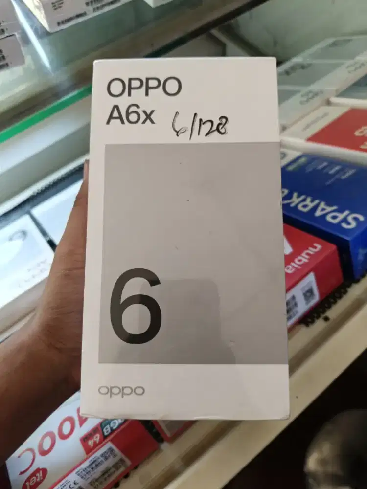 new oppo a6x 6/128 garansi resmi