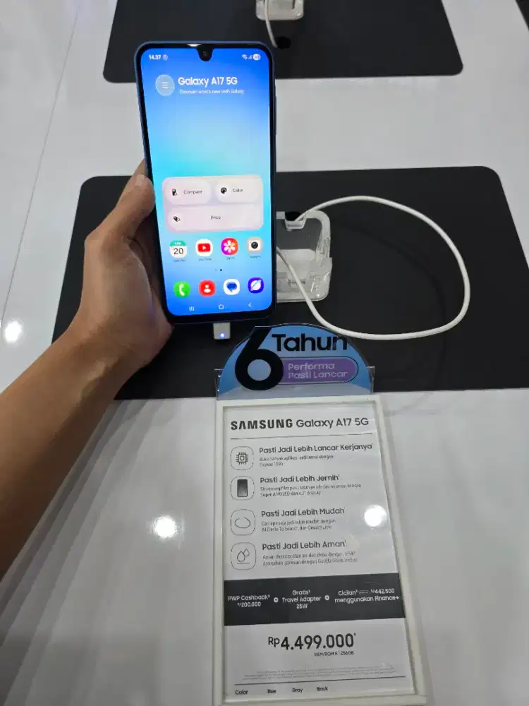 Samsung Galaxy A17 5G || free garansi fisik selama 1tahun