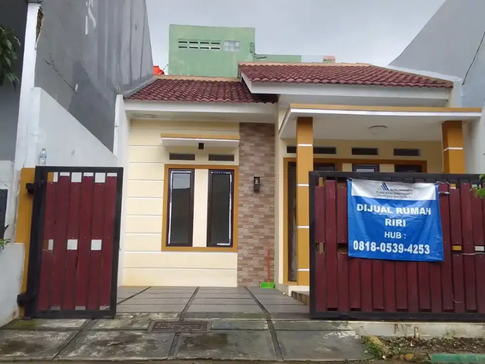 DI JUAL RUMAH MURAH LUAS TANAH 72 DI BEKASI TIMUR REGENCY MUSTIKAJAYA