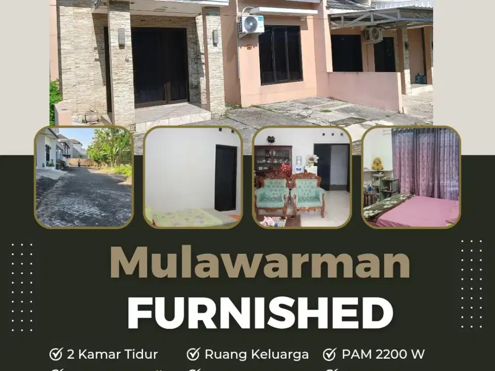 Rumah Furnished Nyaman dan Asri Mulawarman Selatan Tembalang Semarang