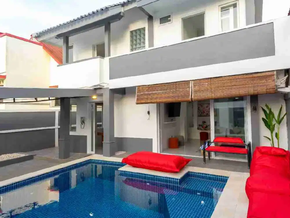 dijual villa 5 bedroom fully furnished cluster Sahadewa Pecatu indah resort kuta selatan badung bali