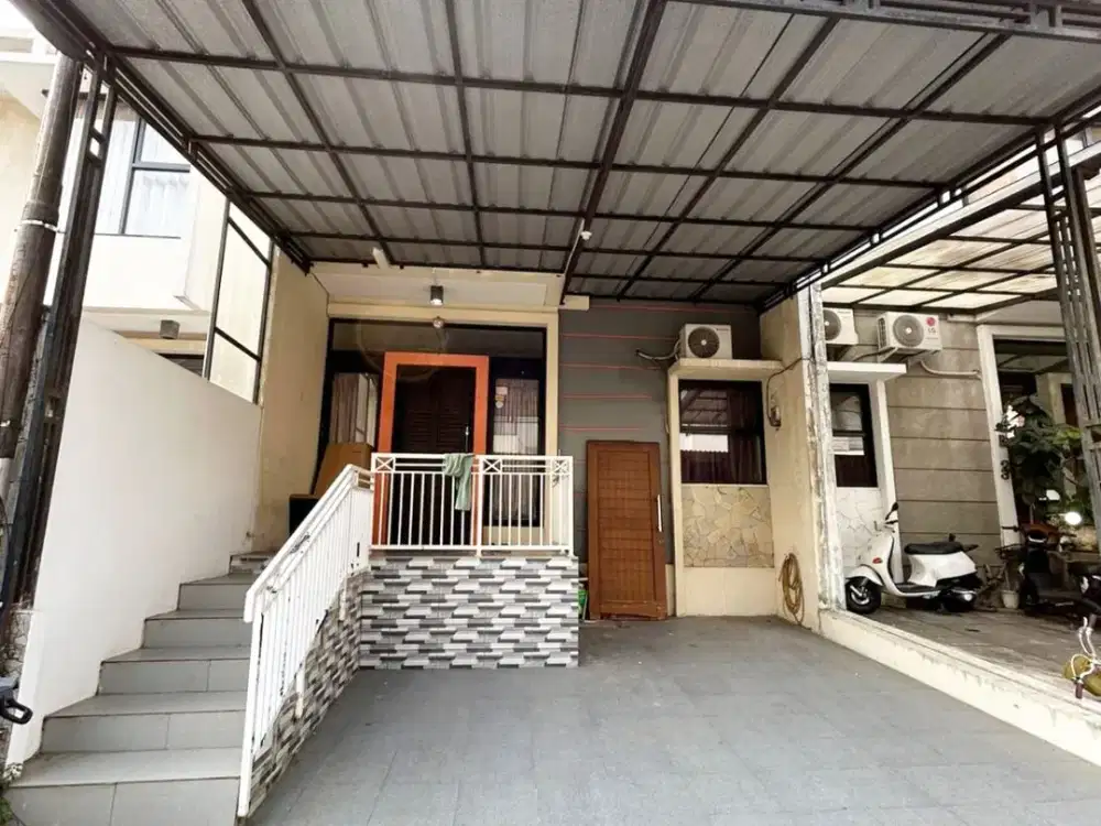 DISEWAKAN RUMAH SEMI FURNISH SIAP HUNI DI SERPONG ESTATE, CIATER - TANGERANG SELATAN