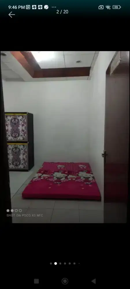 Kost murah free wifi