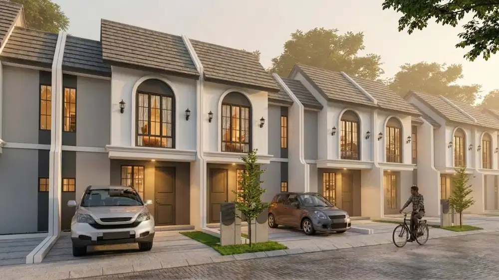 Rumah 2 Lantai 2 Kamar Tidur Harga 700 jutaan
