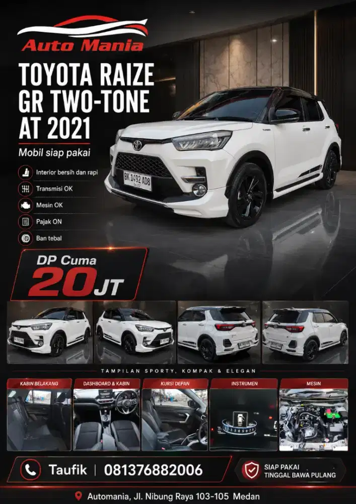 Raize GR Two-tone AT 2021 DP 20 JT