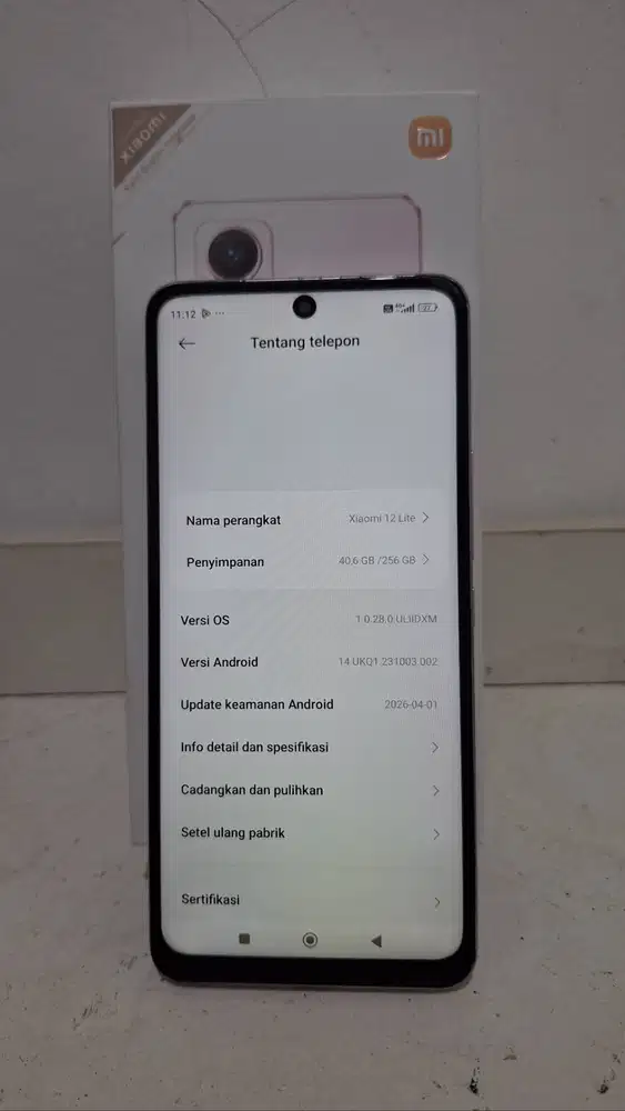 Xiaomi 12 LITE 8/256 BU