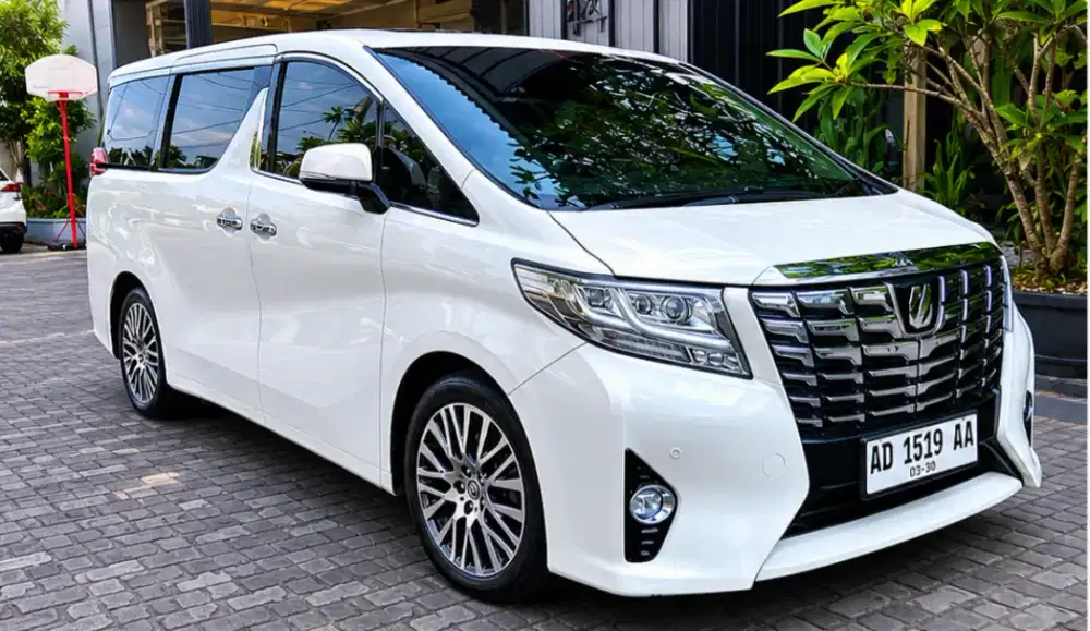 Toyota Alphard G 2015 Putih ATPM Solo Baru