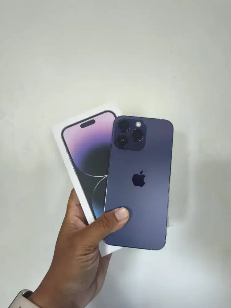 14 promax 128gb bh 96% fullset nominus 
Kondisi 95%