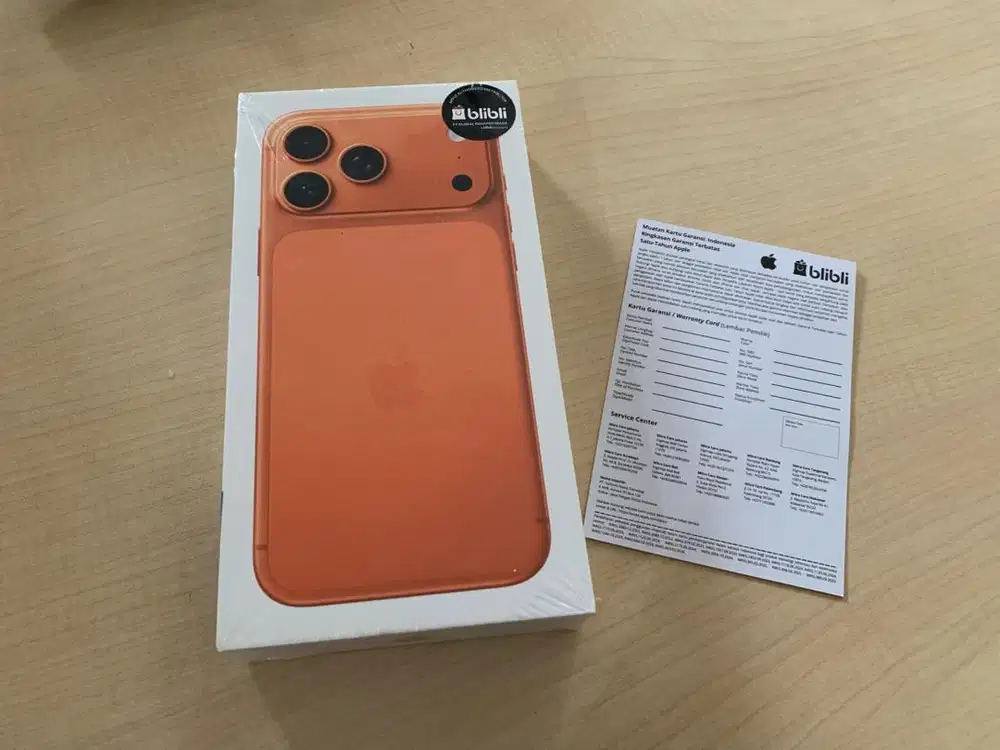 Iphone 17 Pro Max 256GB Blibli