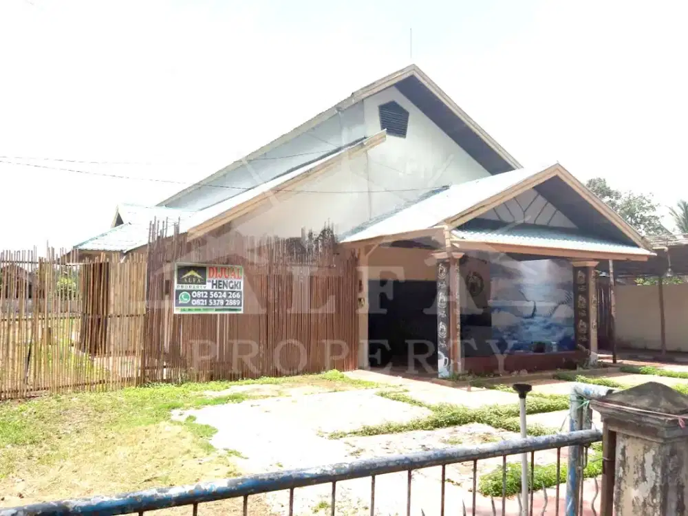 Jual Cepat Tanah Bonus Rumah Area Sangat Strategis Pusat Bisnis