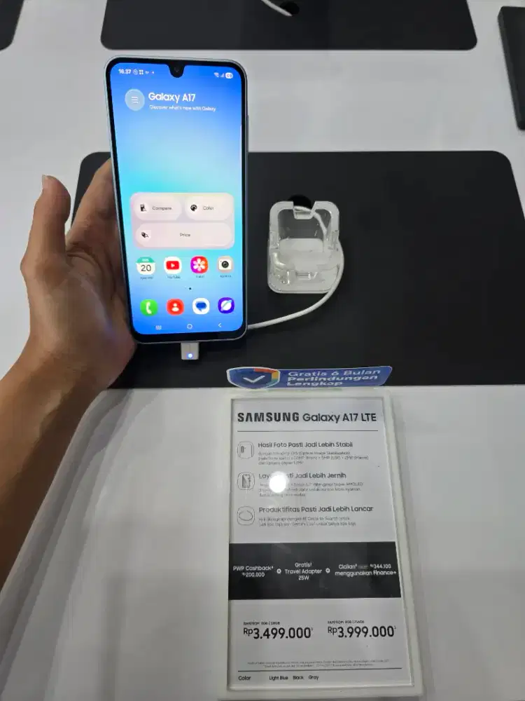 Samsung Galaxy A17 Lte || free garansi fisik selama 6bulan
