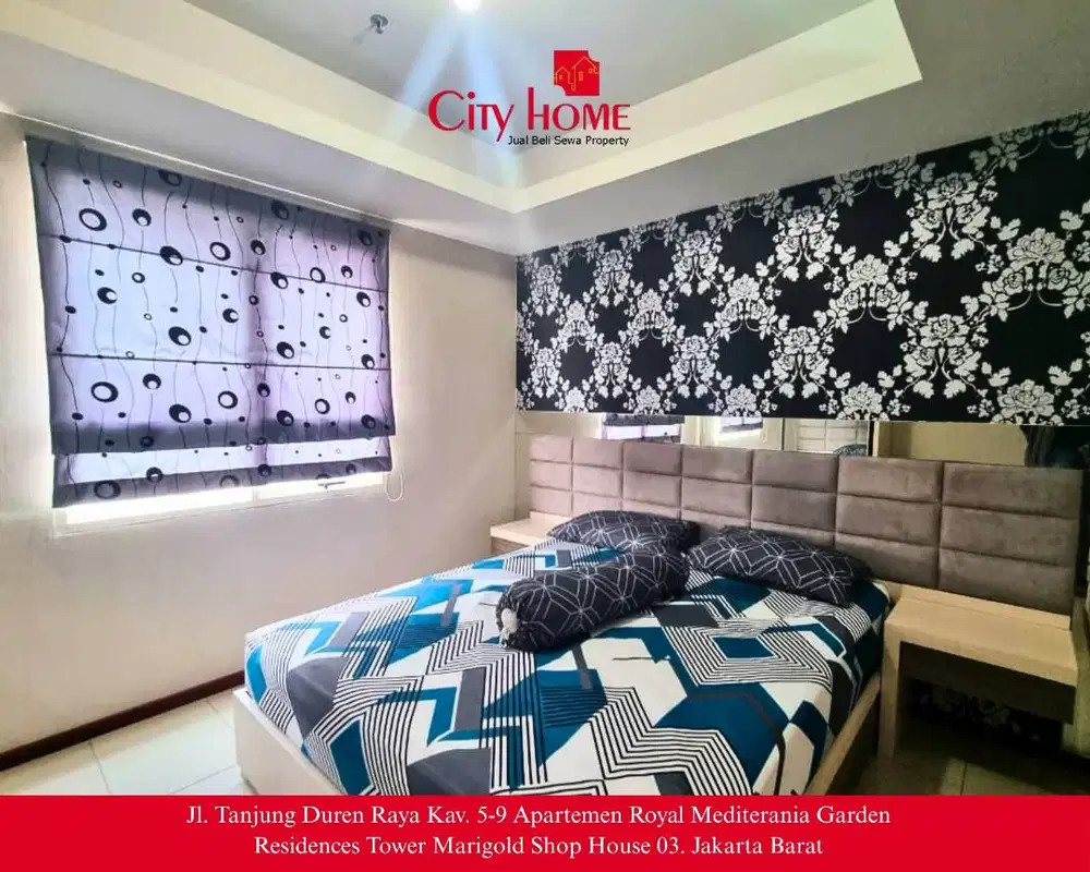 HOT SALE Royal Mediterania 1BR FF Favorite View 900JT Nego