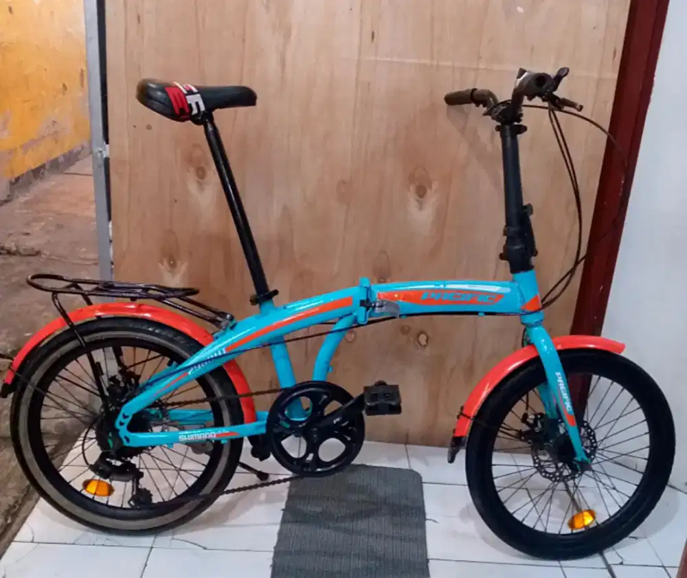 Sepeda lipat PASIFIC 2980HT.dobel cakram.20in.siappakai.dijaksel