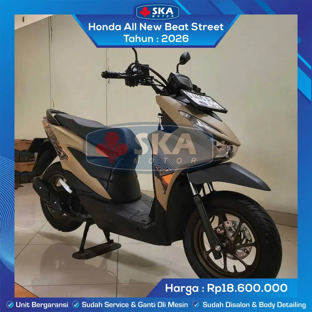 Honda Beat Street Tahun 2026