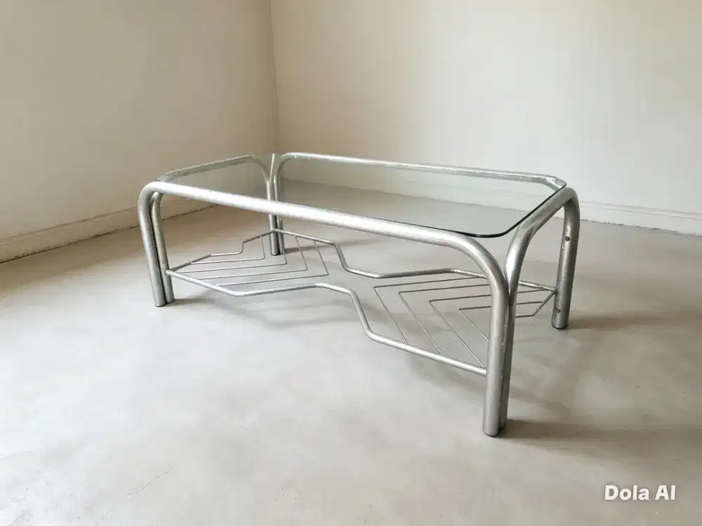 Meja Tamu kaca minimalis uk.104x57x39
