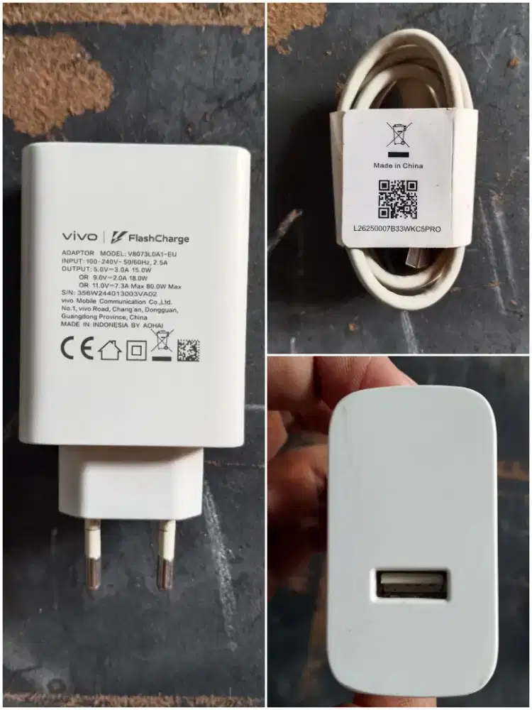 CHARGER ORIGINAL VIVO 80 WATT