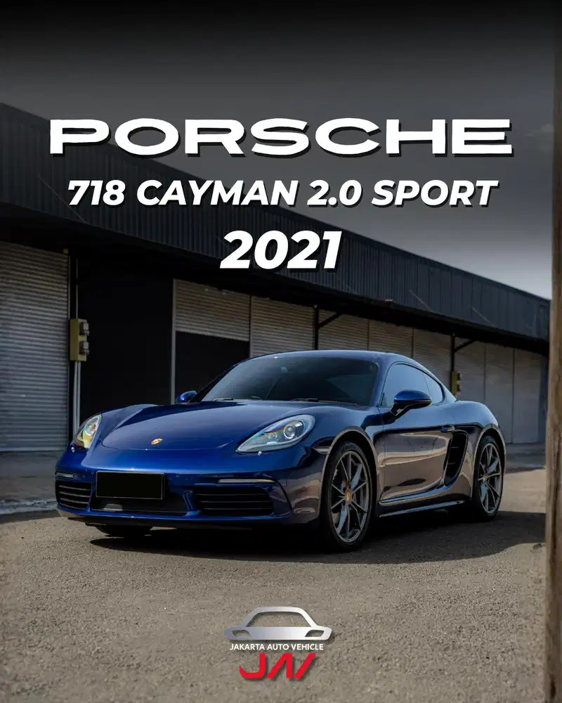 PORSCHE 718 CAYMAN 2.0 PDK SPORT CHRONO 2021