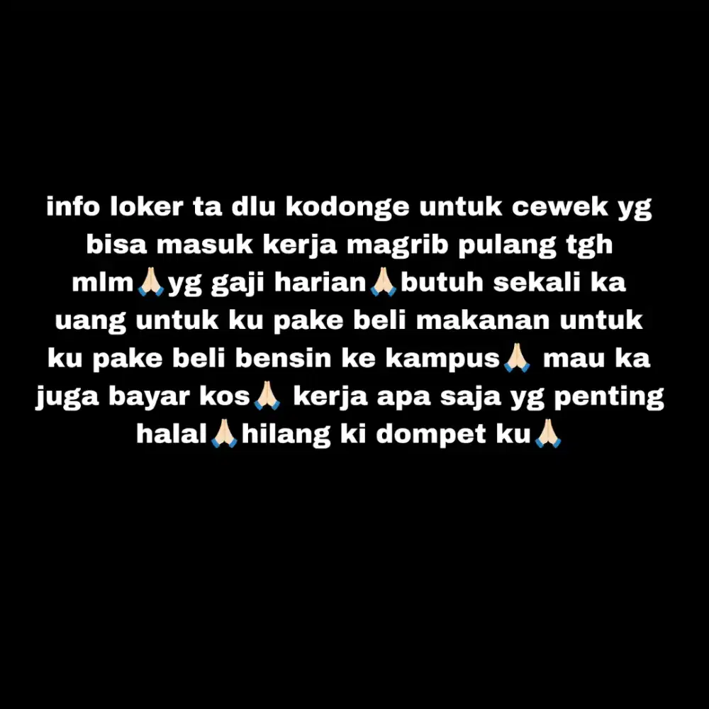 cari kerja halal