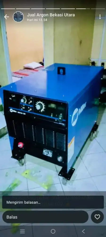 mesin las miller 602