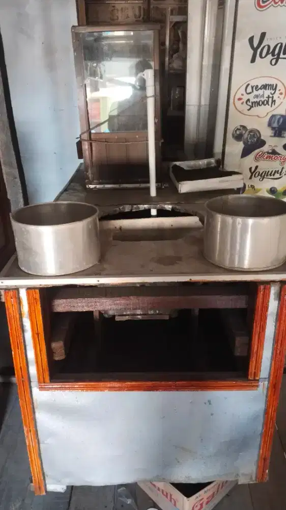 Dijual Gerobak pentol atau gorengan 2,5jt