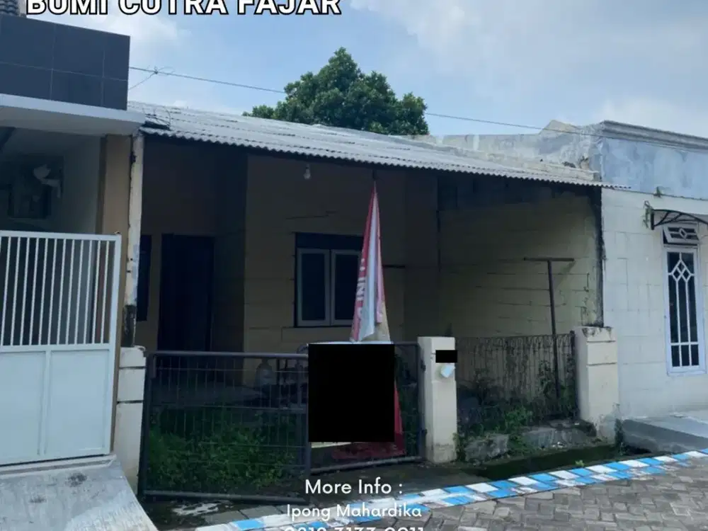 Rumah SHM Bumi Citra Fajar Sidoarjo Harga Nego