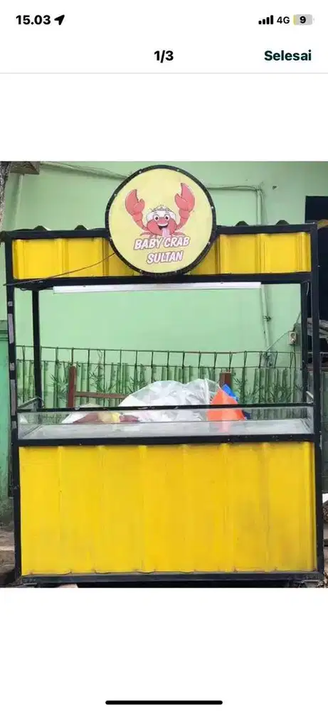 Gerobak bekas Jus Smoothies