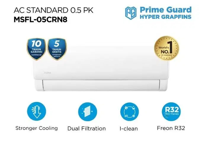 AC MIDEA 1/2 PK