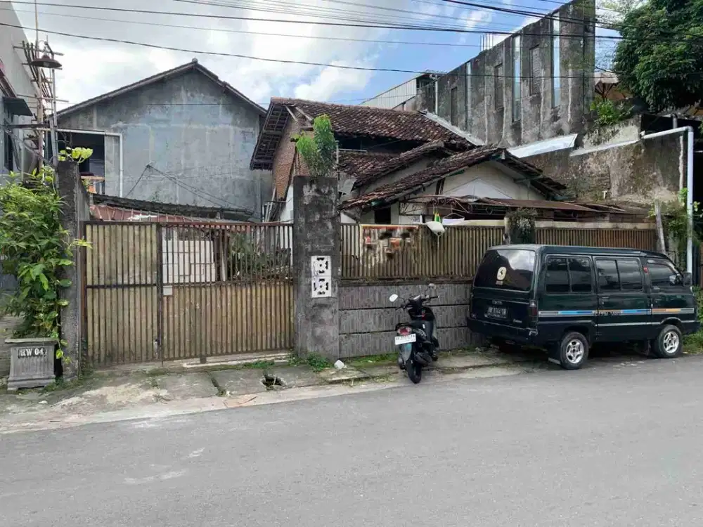 Disewakan tanah & bangunan Depok Sleman area Kaliurang km5