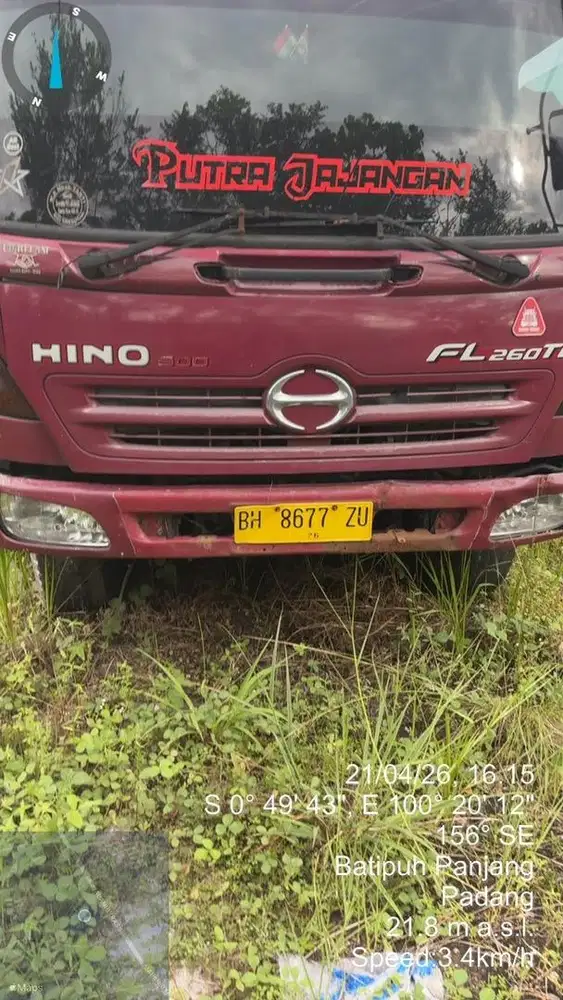 Hino FL 260 JT 6x2 Tangki